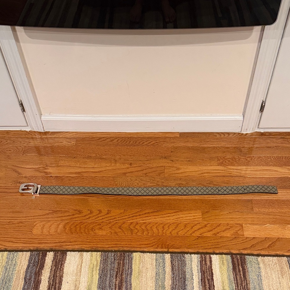 Gucci Gray Belt - Reversible